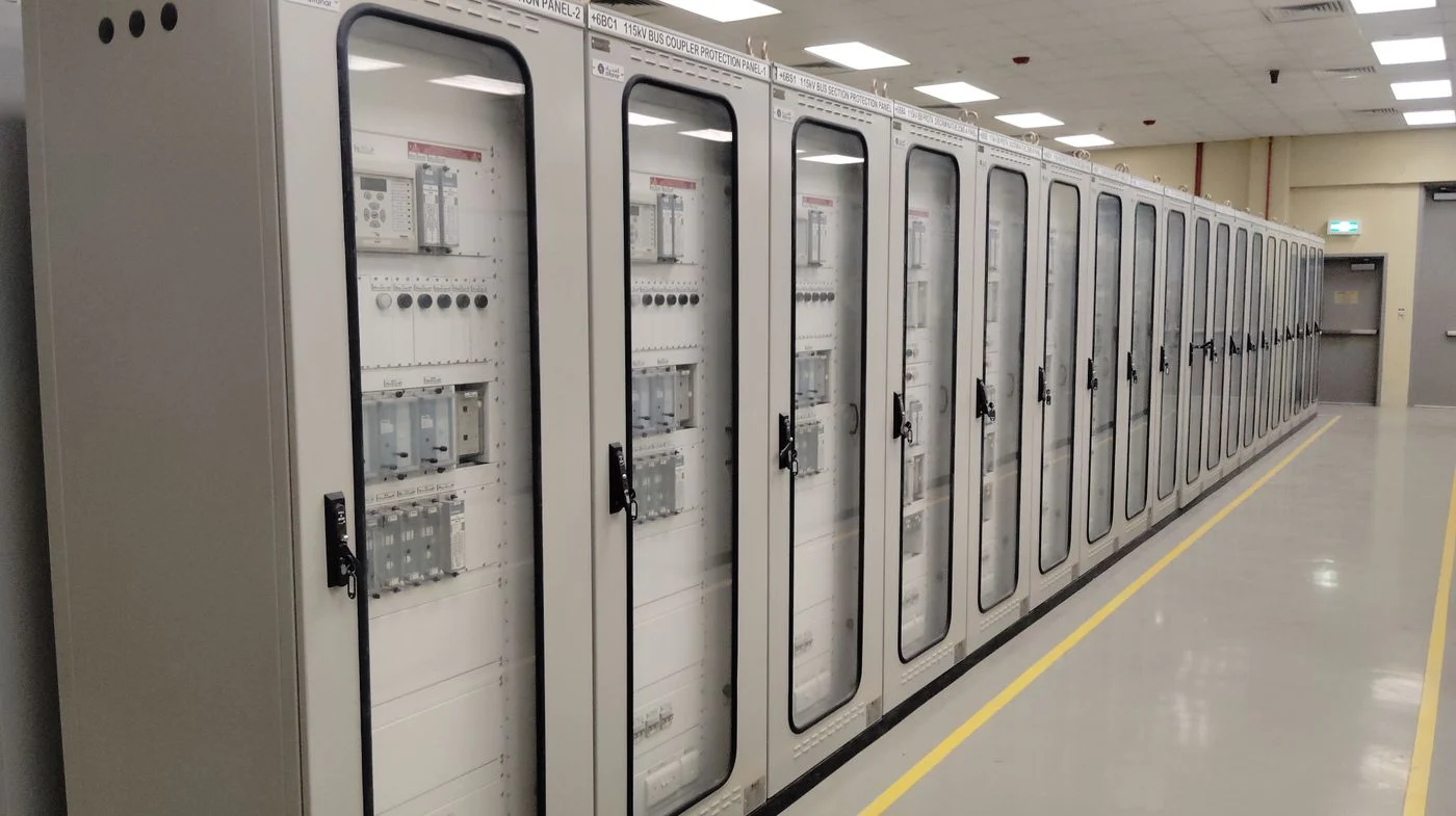 Planning electrical works for an industrial facility